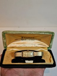 Vintage Bulova Watch With Box
