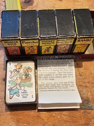 Mickey Mouse Library Of Games Made In Leicester Massachusetts 1946