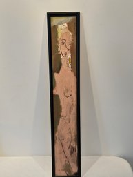 Sterling Strauser Nude Lady Oil Painting