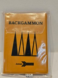Amtrak Pocket Backgammon