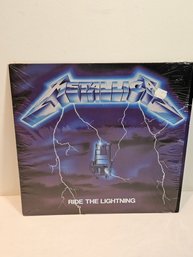 Metallica Ride The Lightning Record Album Lp