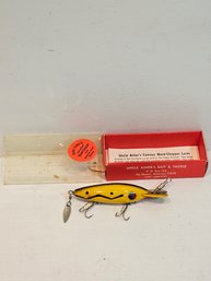 Uncle Ashers Wood Chopper Crankbait Lure Deep Runner Vintage Fishing Lure New In Box