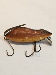 Heddon Dowagiac Wooden Mouse Vintage Fishing Lure