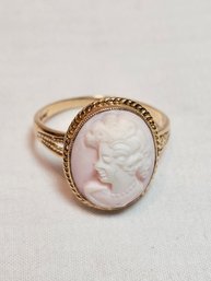 14k Gold With Cameo Ring