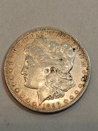 1896 O Morgan Silver Dollar