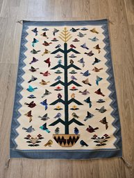 Handwoven Authentic Navajo Rug By Marie Sellers