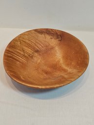 Small Hand Carved Rock Maple Wood Bowl By Michael J Holmquist