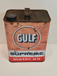 Gulf Supreme Oil Can