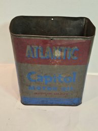 Atlantic Capitol Motor Oil Can