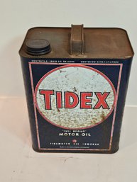 Tidex Motor Oil Can