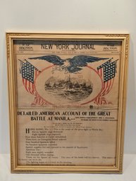 New York Journal 1898 Battle Of Manila Article