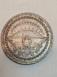 1970 Maine 1.5 Oz Commemorative Silver Medal