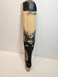 Tall Carved African Facemask