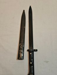 WWII Czech Bayonet With Scabbard