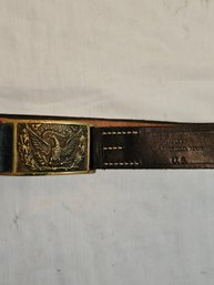 Civil War Officers Sword Belt With Buckle And Wh Wilson Makers Mark