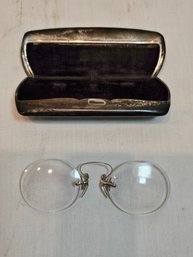 Reading Spectacles With Felt Sterling Case