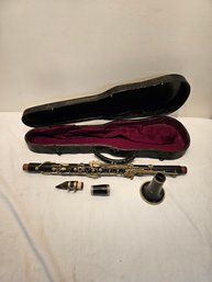 Antique Clarinet Inside A Violin Case