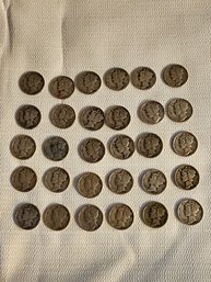 Mercury Dimes Lot