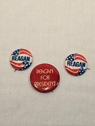 Reagan Campaign Buttons