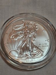 2015 Walking Liberty One Ounce Silver Dollar