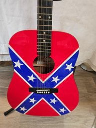 Rebel Flag Guitar