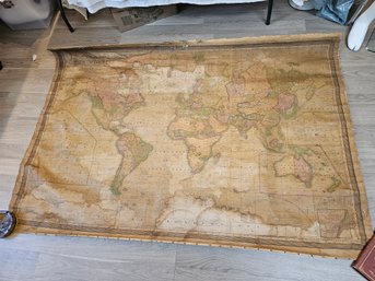 S Augustus Mitchell 1839 World Map