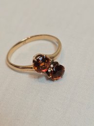 14k Gold With Citrine Ring