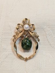 14k Gold Brooch