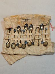 Sterling Demitasse Spoons From Trefry And Partridge Of Boston