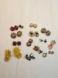 Vintage Non Pierced Earrings