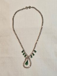 1940s Rhinestone Necklace