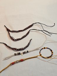 Native American Made Bracelets Lot