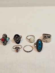 Sterling Rings Sized 6 To 7