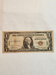 1935a Hawaii Dollar Bill