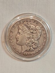 1880 O Morgan Silver Dollar