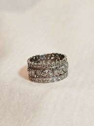 Platinum Ring With Diamonds