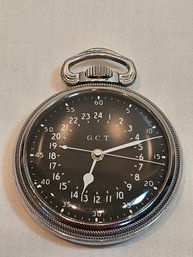 Hamilton GCT Military Pocketwatch 22 Jewels WWII