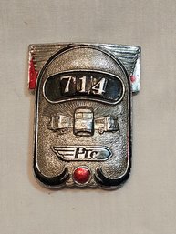 Philadelphia Transit Company Union Conductors Hat Badge