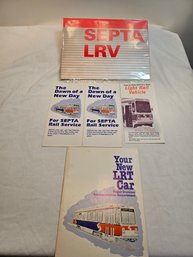 New Trolley Car Pamphlets Lot