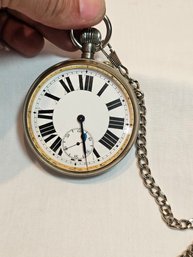 Antique Oversized Pocket Watch DH And Co