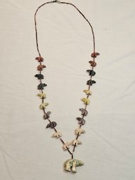 Native American Handmade Fetish Necklace