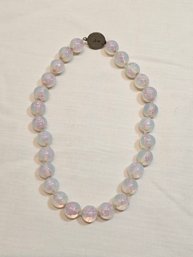 Antique Oriental Moonstone Necklace