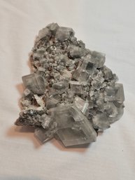 Phantom Flourite With Manganese