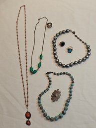 Assorted Southwest Style Jewelry Lot