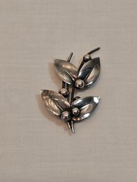 Sterling Brooch Singed Niels Erik Denmark