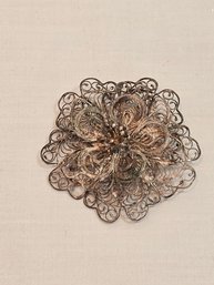 Filigree Brooch