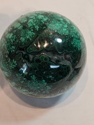 Polished Malachite Sphere