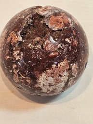 Red Jasper Druzy Sphere