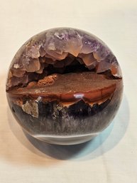 Amethyst Agate Sphere