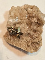 Quartz With Pyrite